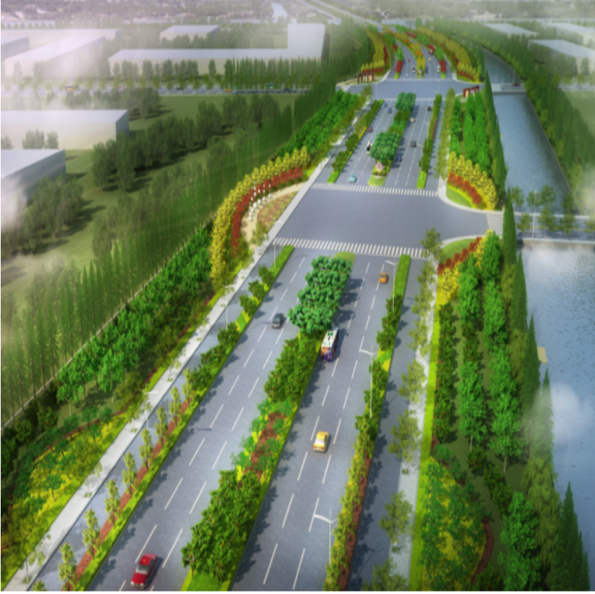 沙河東路、西路新建工程